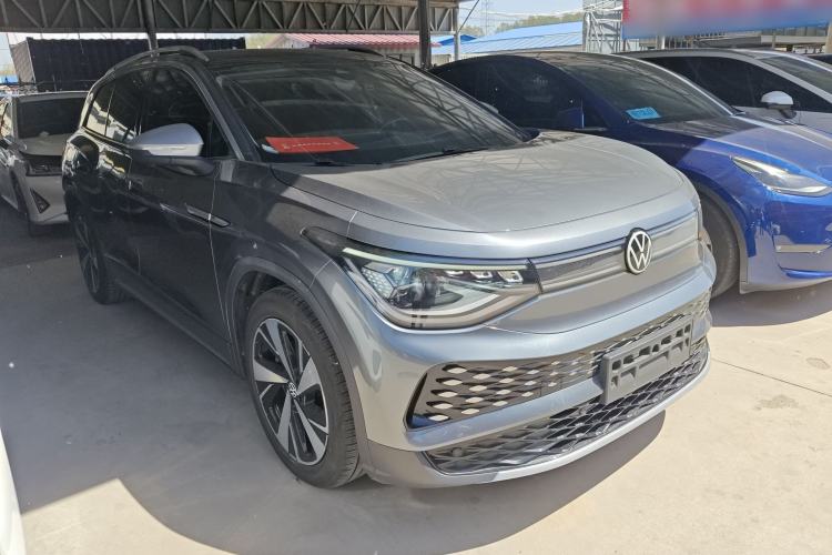 Used Volkswagen ID.6 X 2021 1st Edition ID. First Impression Edition Front Right 45 Deg