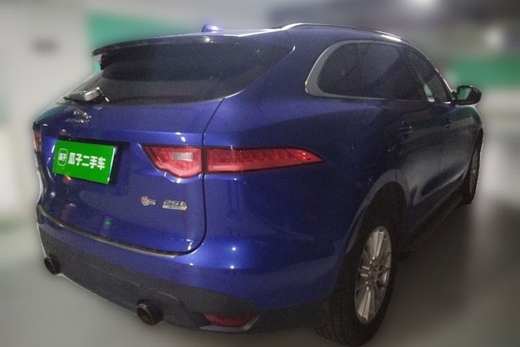 Used Jaguar F-PACE 2018 2.0T Four-Wheel Drive Urban Luxury Edition Rear Right 45 Deg