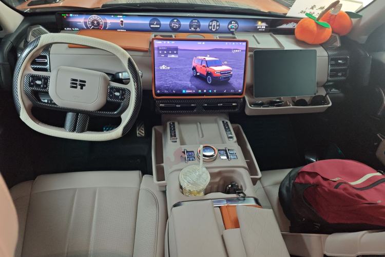 Used Jetour Zongheng G700 Trailblazer 2025 Model Zong Ye Edition 5-seater Center Console