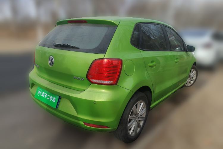 Used Volkswagen Polo 2014 1.4L Automatic Comfort Edition Rear Right 45 Deg