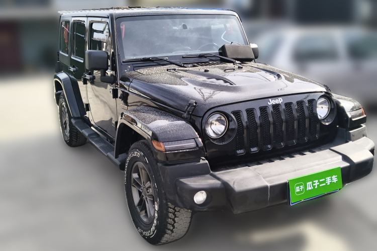 Used Jeep Wrangler 2016 3.0L Sahara 75th Anniversary Edition Front Right 45 Deg