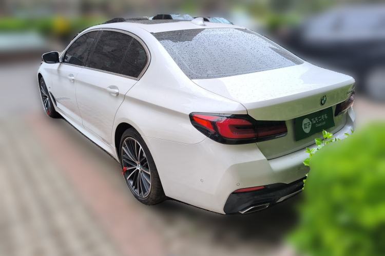 Used BMW 5 Series 2023 530Li Leading Model M Sport Package Rear Left 45 Deg