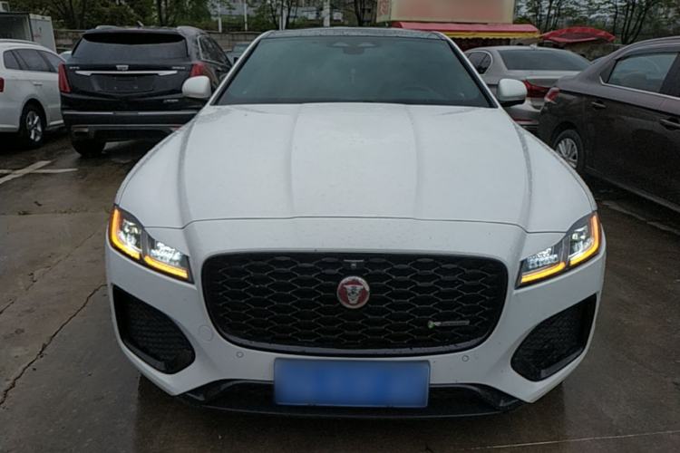 Used Jaguar XFL 2021 XFL 2.0T P250 All-Wheel-Drive Shimmering Black Sport Edition Front
