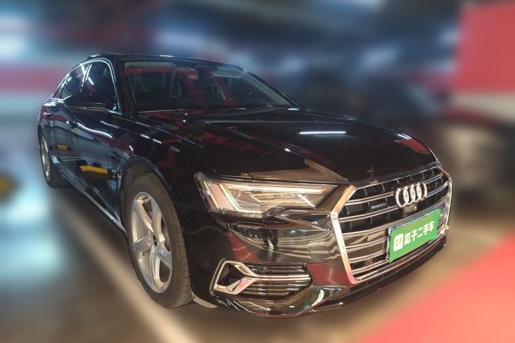 Used Audi A6L 2023 Revised 45 TFSI quattro Prestige Elegant Edition Front Right 45 Deg