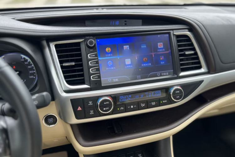 Used Toyota Highlander 2018 2.0T Four-Wheel Drive Luxury Version 7 Seats China VI Standard
