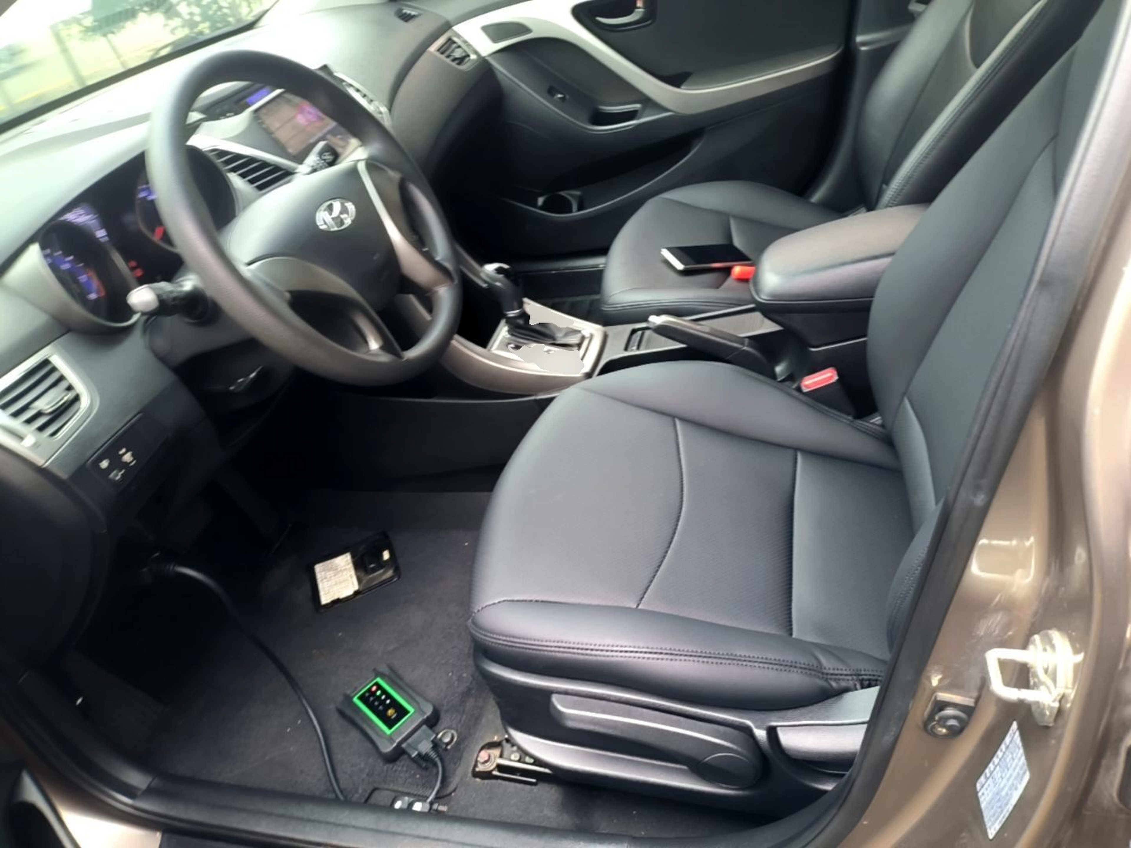 Avant de la voiture