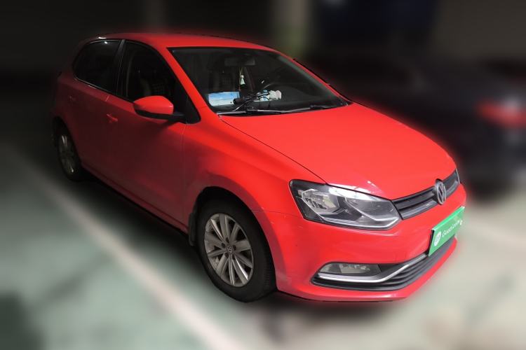 Used Volkswagen Polo 2014 1.6L Automatic Comfort Edition Front Right 45 Deg