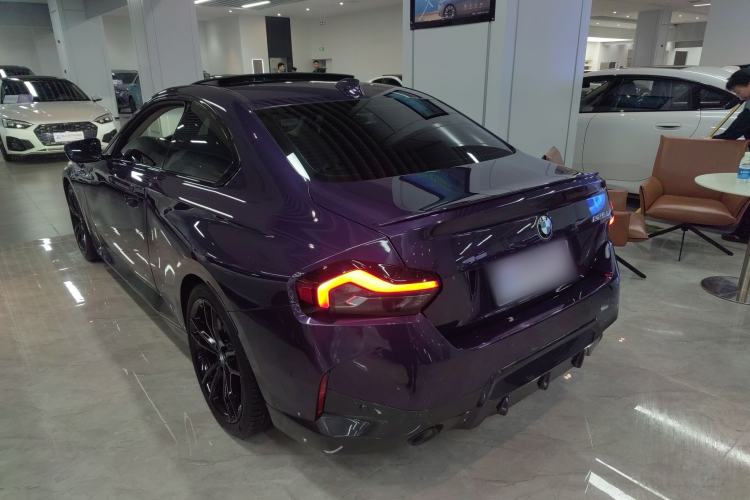 Used BMW 2 Series 2022 225i M Sport Night Edition Rear Left 45 Deg