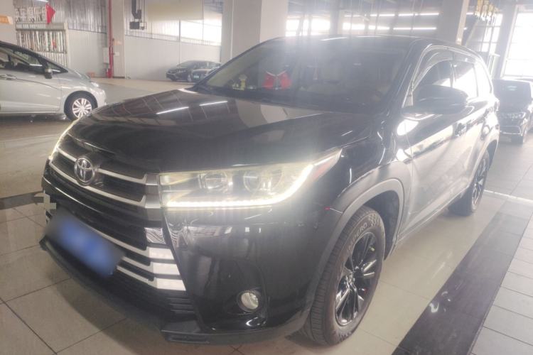 Used Toyota Highlander 2018 2.0T Four-Wheel Drive Elite Edition 7 Seats China VI Standard