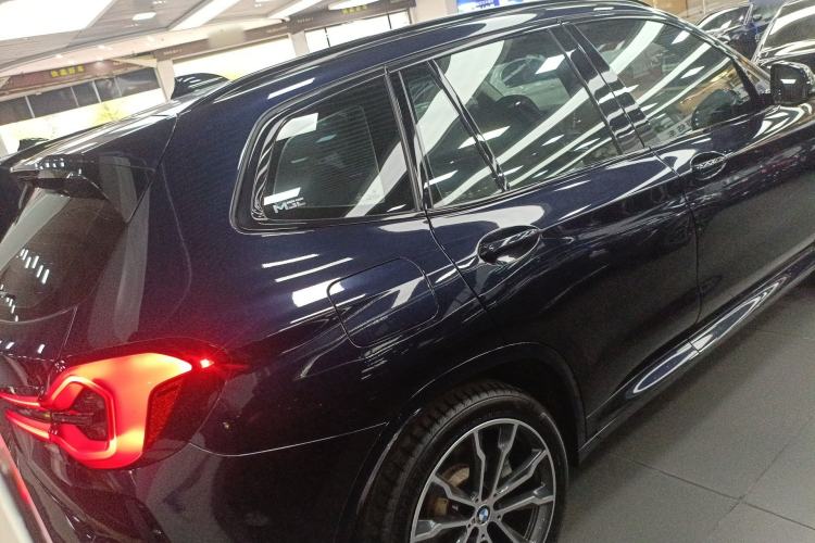 Used BMW X3 2022 xDrive30i Luxury Model M Night Sky Package Rear Right 45 Deg