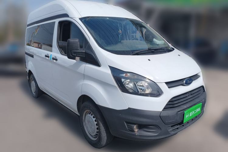 Used Ford Transit 2019 2.0T Gasoline Multi-Function Commercial Vehicle Short Wheelbase Mid-Roof 6-Seater China VI Standard Front Right 45 Deg
