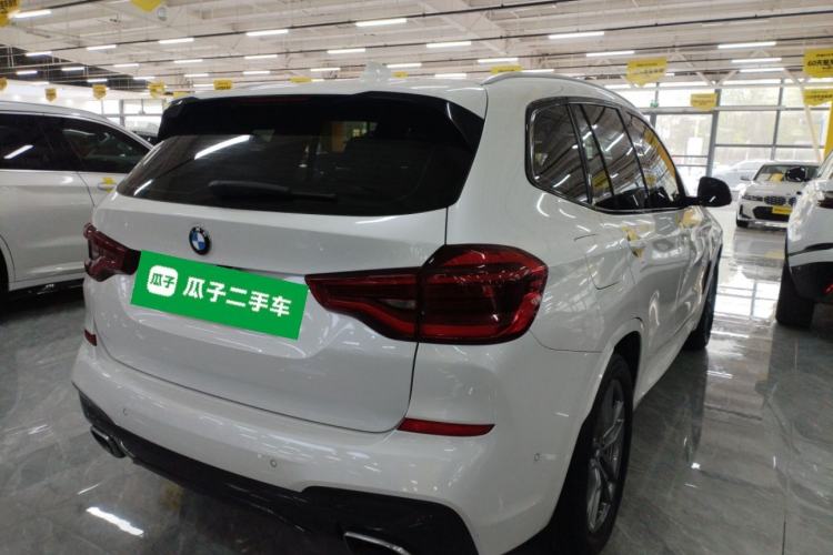 Used BMW X3 2020 xDrive28i M Sport Package Rear Right 45 Deg