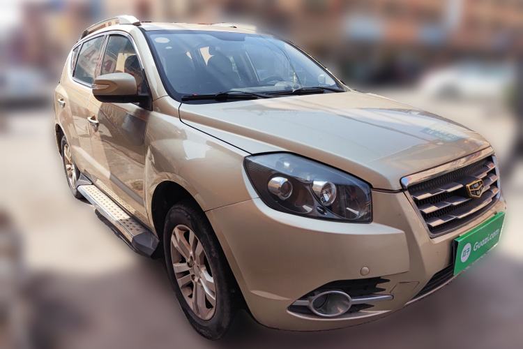 Used Geely Auto GX7 2015 Classic Edition 1.8L Manual Urban Model China V Standard