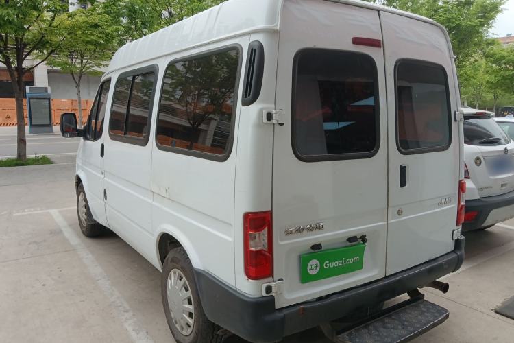 Used JMC Transit 2017 2.8T Commercial Version Short Wheelbase Mid-Roof 6/7/8-Seater JX493 Rear Left 45 Deg