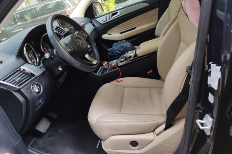 Used Mercedes-Benz GLE Coupe 2015 GLE 400 4MATIC Coupe SUV Left Front Seat