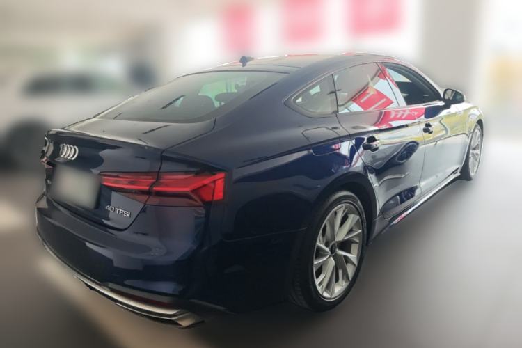 Used Audi A5 2021 Sportback 40 TFSI Stylish and Elegant Model Rear Right 45 Deg