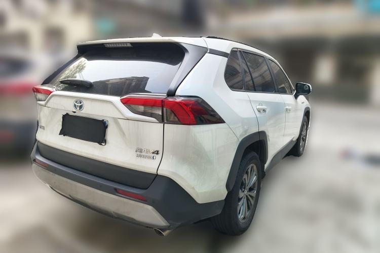 Used Toyota RAV4 2024 Dual-Motor 2.5L E-CVT Two-Wheel Drive Elite Plus Edition Rear Right 45 Deg