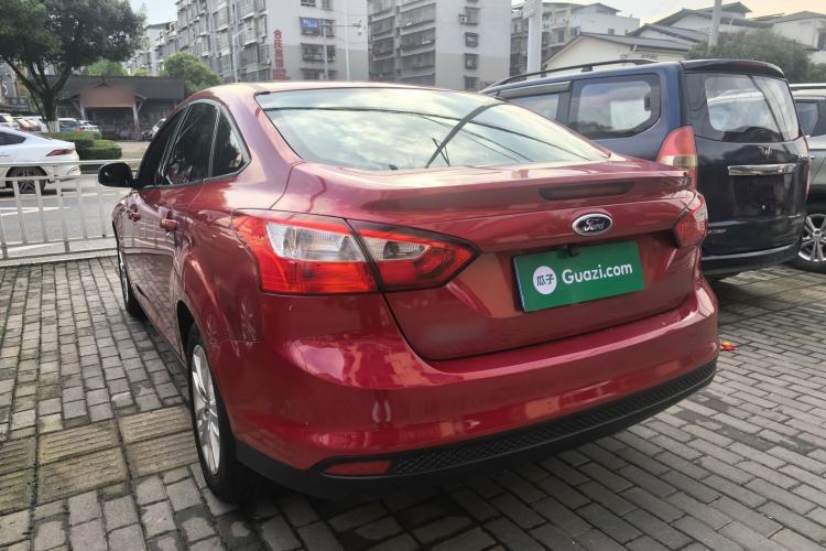 Used Ford Focus 2012 Sedan 1.6L Manual Comfort Model Rear Left 45 Deg