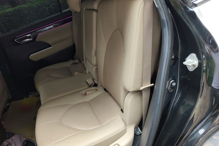 Used Toyota Highlander 2022 Dual-Engine 2.5L Four-Wheel Drive Supreme Edition 7-Seater Left Rear Seat