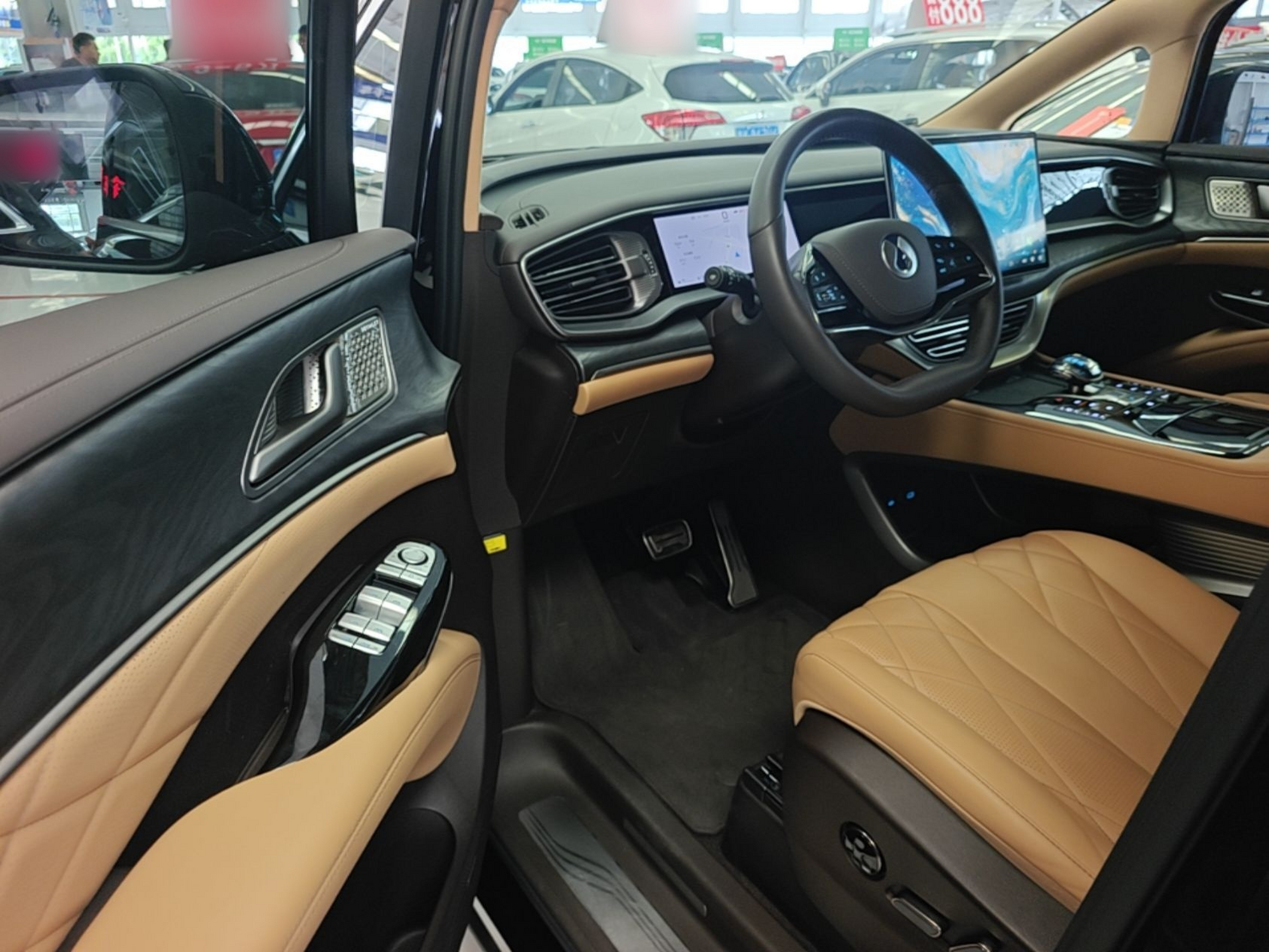 Avant de la voiture