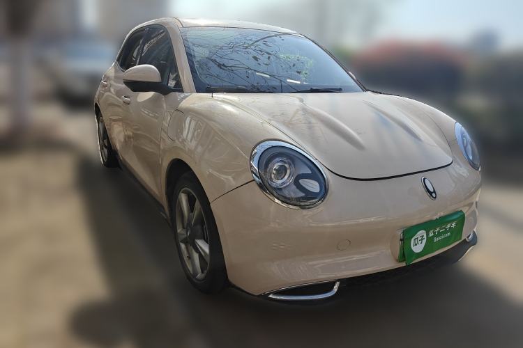 Used ORA Good Cat 2023 401 km Standard Range Premium Version Lithium Iron Phosphate Front Right 45 Deg