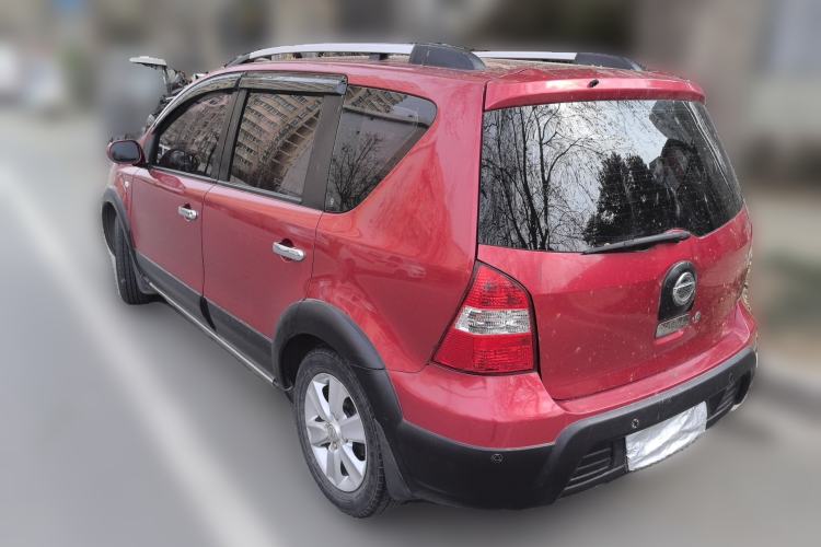 Used Nissan Livina 2010 JINRUI Edition 1.6L Automatic Standard Model Rear Left 45 Deg