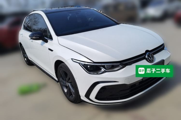 Used Volkswagen Golf 2021 280TSI DSG R-Line Front Right 45 Deg