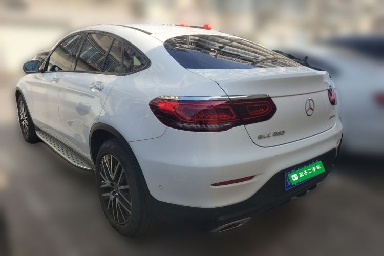 Used Mercedes-Benz GLC Coupe 2022 Refreshed GLC 300 4MATIC Coupe SUV Rear Left 45 Deg