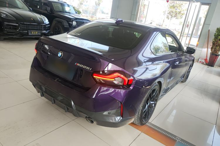 Used BMW 2 Series 2022 225i M Sport Night Edition Rear Right 45 Deg