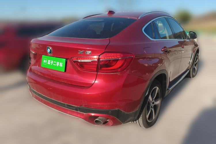 Used BMW X6 2015 xDrive35i Leading Model Rear Right 45 Deg