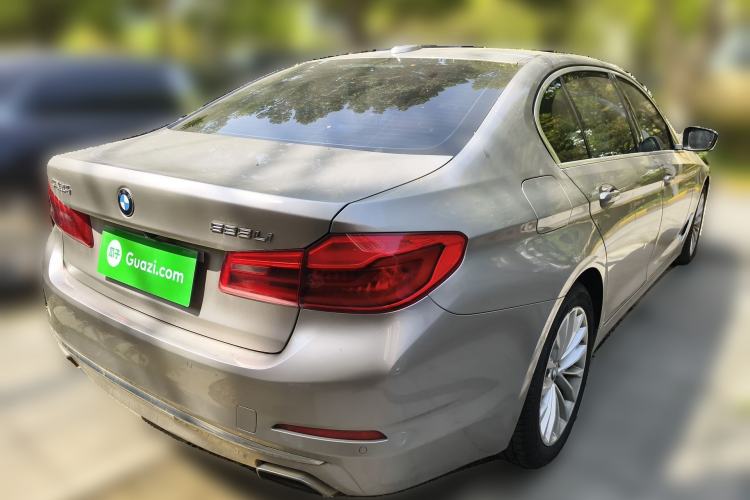 Used BMW 5 Series 2019 525Li Luxury Package Rear Right 45 Deg