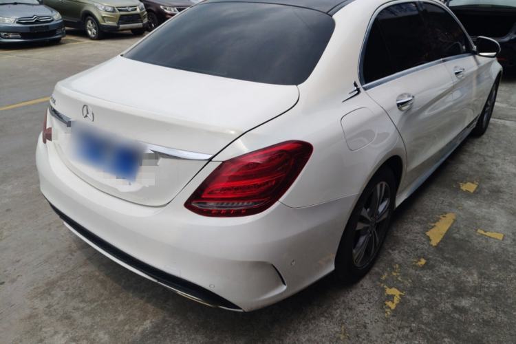 Used Mercedes-Benz C-Class 2018 C 200 L Sport Edition Rear Right 45 Deg