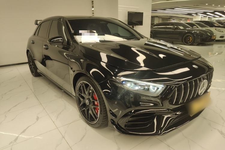 Used Mercedes-Benz A AMG 2024 Facelift AMG A 45 S 4MATIC+ Front Right 45 Deg
