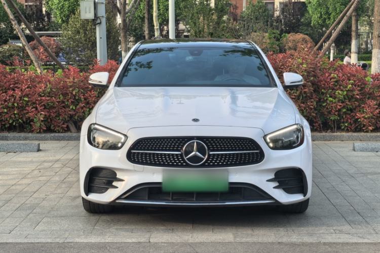 Used Mercedes-Benz E-Class New Energy 2022 Restyled E 350 e L Plug-in Hybrid Sports Sedan Exterior 2