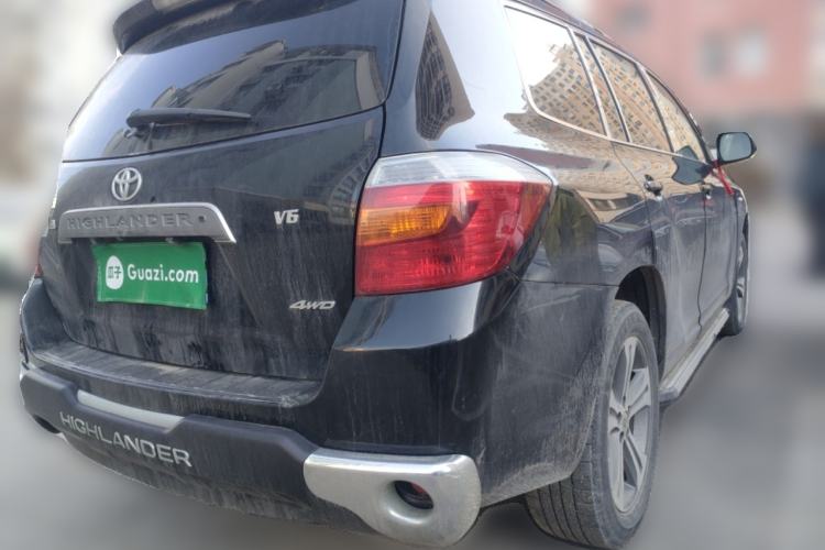 Used Toyota Highlander 2009 3.5L 4x4 7-Seater Luxury Edition Rear Right 45 Deg