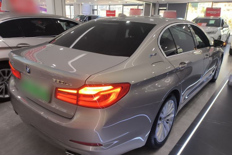 Used BMW 5 Series New Energy 2019 Updated Version 530Le Luxury Package Rear Right 45 Deg