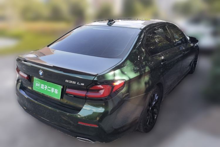 Used BMW 5 Series New Energy 2021 535Le Luxury Package Rear Right 45 Deg