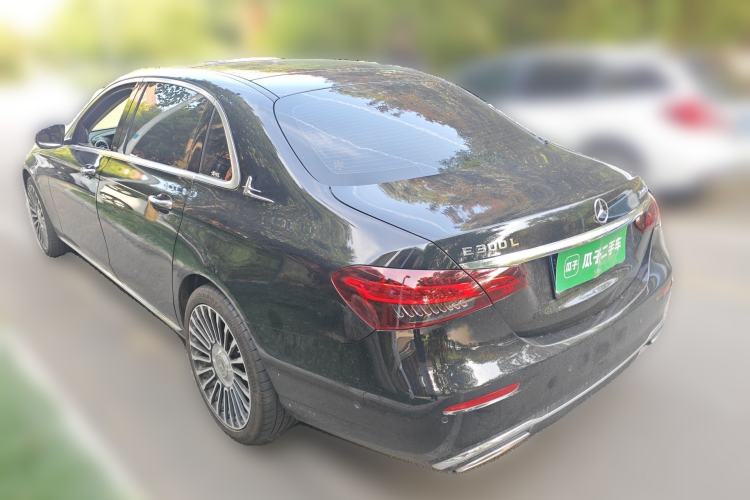 Used Mercedes-Benz E-Class 2021 E 300 L Luxury Model Rear Left 45 Deg