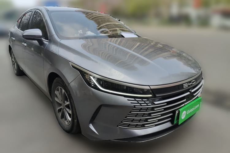 Used BYD Destroyer 05 2024 HONOR Edition DM-i 55KM Luxury Model Front Right 45 Deg