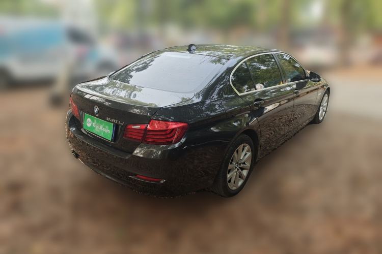 Used BMW 5 Series 2014 530Li Leading Model Rear Right 45 Deg