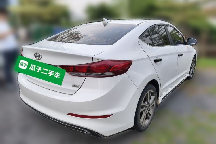 Used Hyundai Elantra (6th Generation / Lingdong) 2016 1.6L Automatic ZhiXuan – Elite Version Rear Right 45 Deg