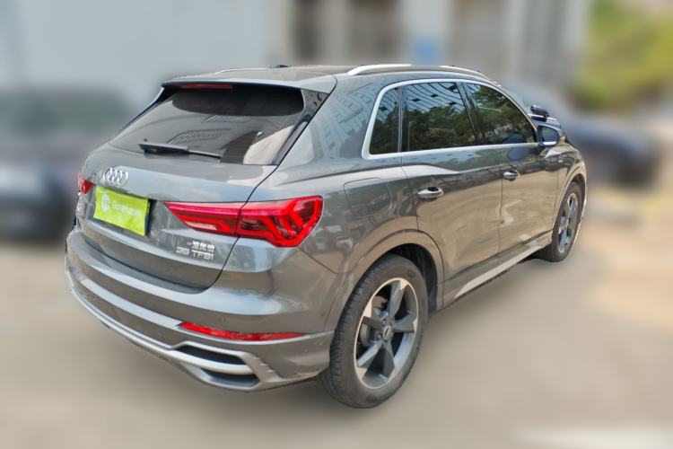 Used Audi Q3 2022 35 TFSI Fashion Dynamic Model Rear Right 45 Deg