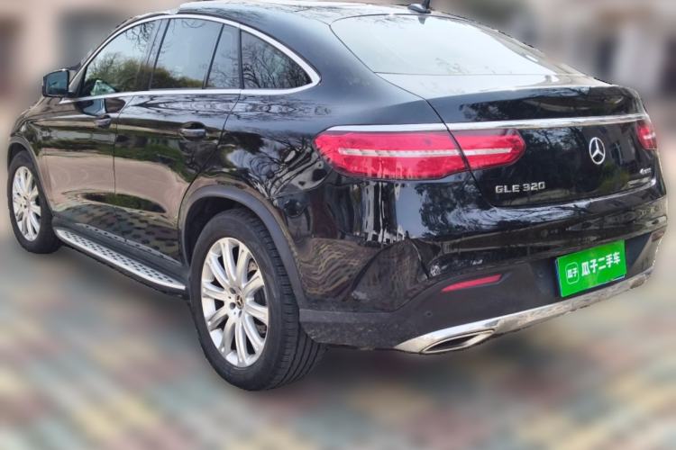 Used Mercedes-Benz GLE Coupe 2018 GLE 320 4MATIC Coupe SUV Rear Left 45 Deg