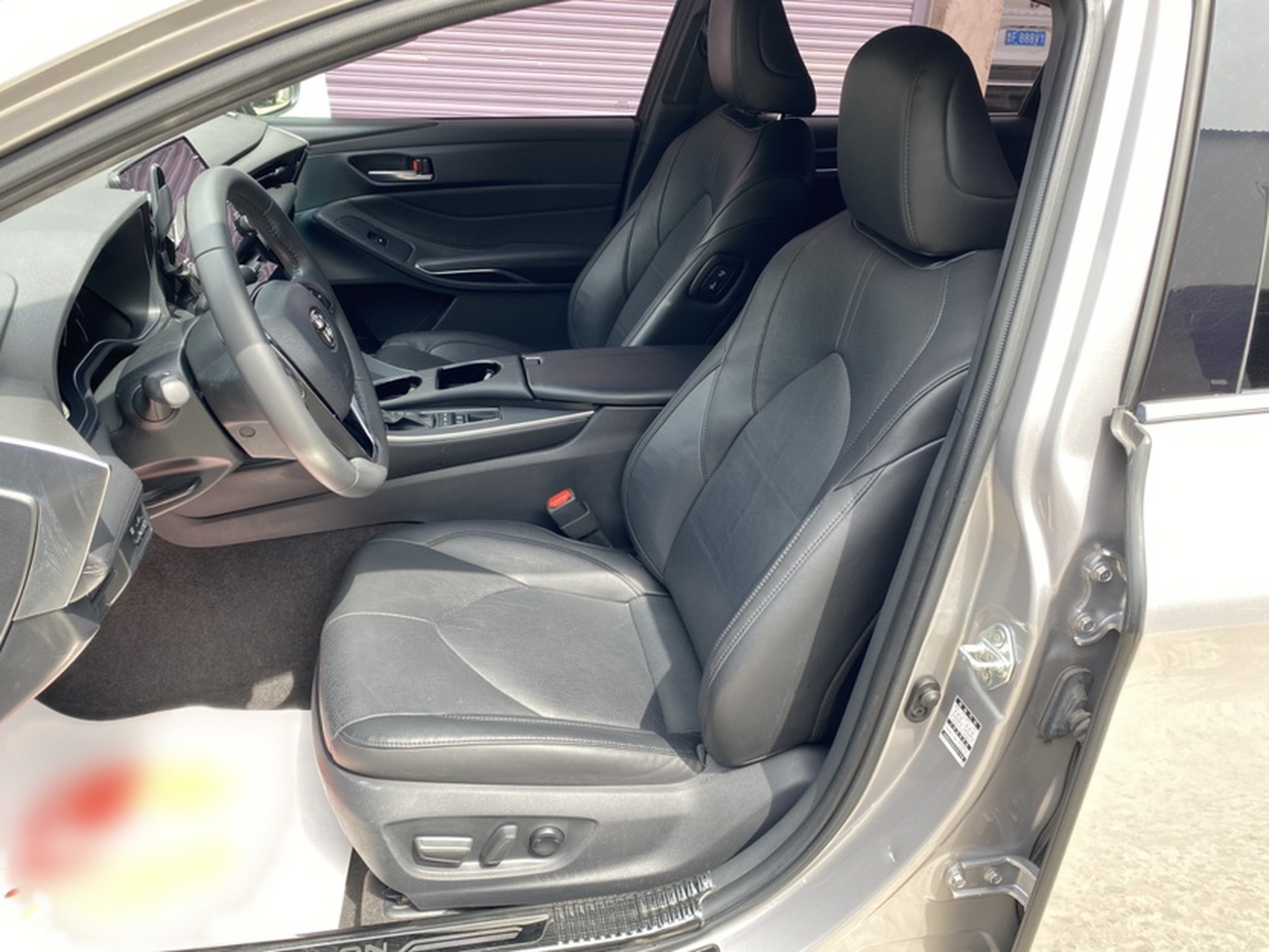 Avant de la voiture