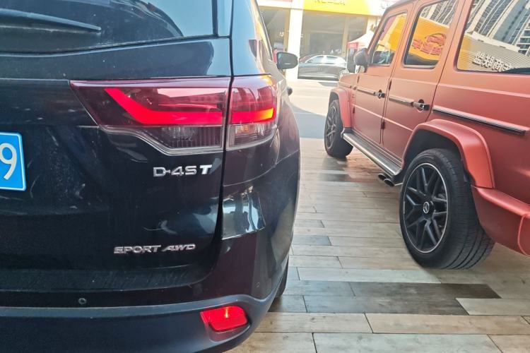 Used Toyota Highlander 2018 2.0T Four-Wheel Drive Knight Edition 7 Seats China VI Standard
