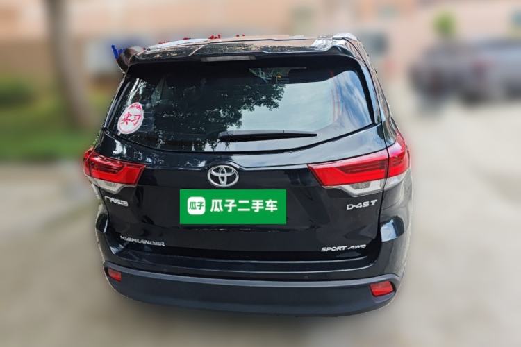 Used Toyota Highlander 2018 2.0T Four-Wheel Drive Luxury Version 7 Seats China VI Standard