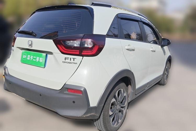 Used Honda Fit 2021 1.5L CVT Trendy Version Rear Right 45 Deg