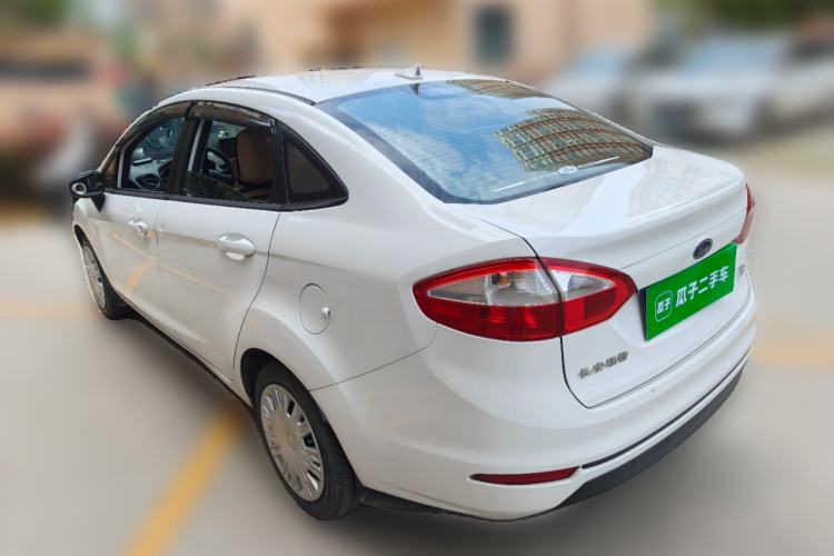 Used Ford Fiesta 2013 Sedan 1.5L Manual Fashion Edition Rear Left 45 Deg