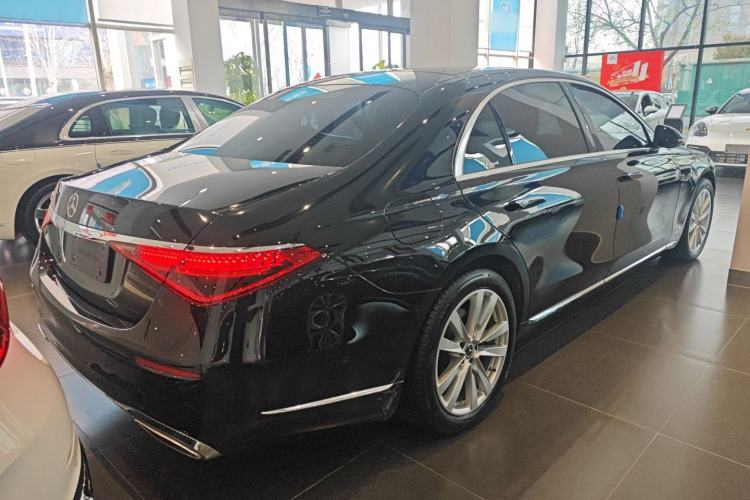 Used Mercedes-Benz S-Class 2022 S 400 L Business Model Rear Right 45 Deg