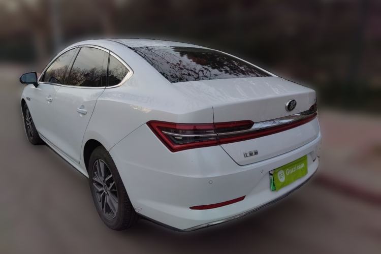 Used BYD Qin Pro New Energy 2019 EV Super Edition High-Power Long-Range Smart-Connected Cutting-Edge Model Rear Left 45 Deg